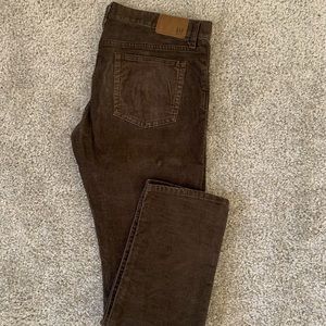 Brown corduroy pants (31x31)